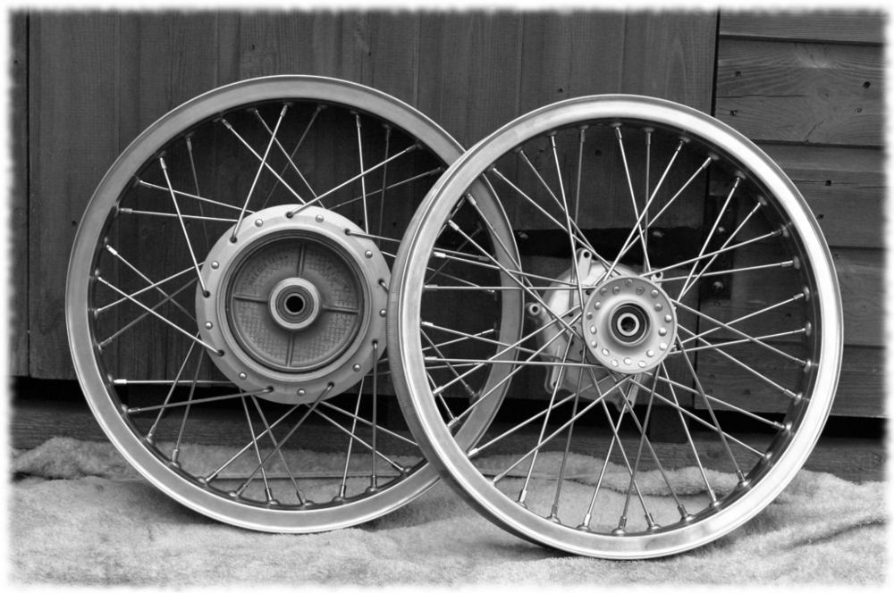 Vintage Motorcycle and Bicycle Wheel-building Workshop in Sussex